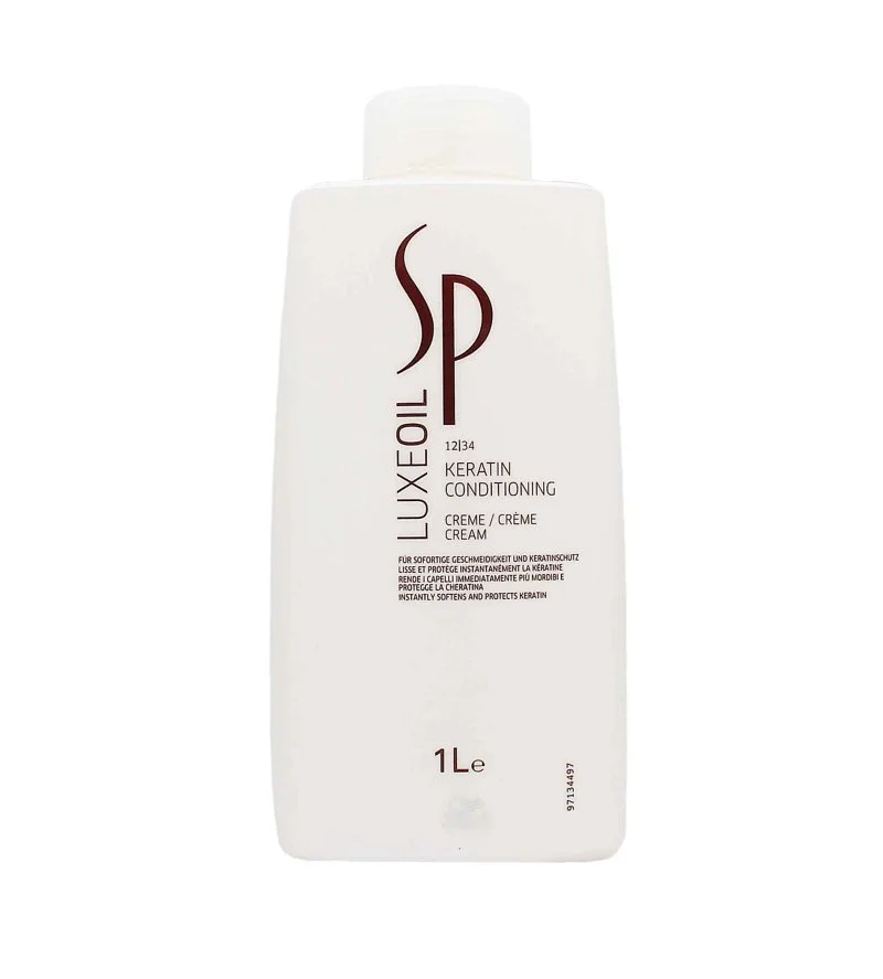 Professionals SP Luxeoil Keratin Conditioning Cream balsamo con cheratina per capelli danneggiati 1000 ml