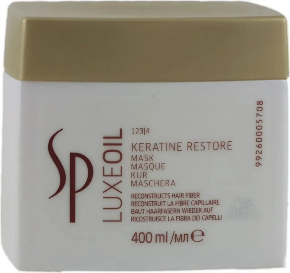 Professionals SP LuxeOil Keratin Restore Mask maschera nutriente per capelli 400 ml