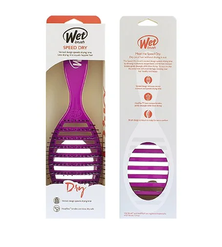 Speed Dry spazzola per capelli viola