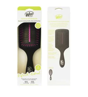 Wet Brush Refresh + Extend Paddle Detangler spazzola per capelli nera
