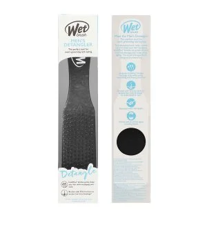 Wet Brush Men's Detangler spazzola per capelli Black Leather