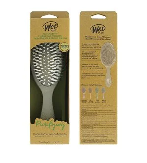Wet Brush Go Green Treatment & Shine Brush spazzola per capelli Charcoal