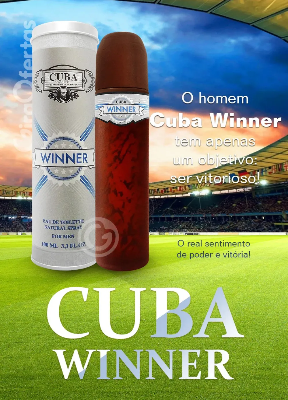 Winner Eau de Toilette da uomo 100 ml