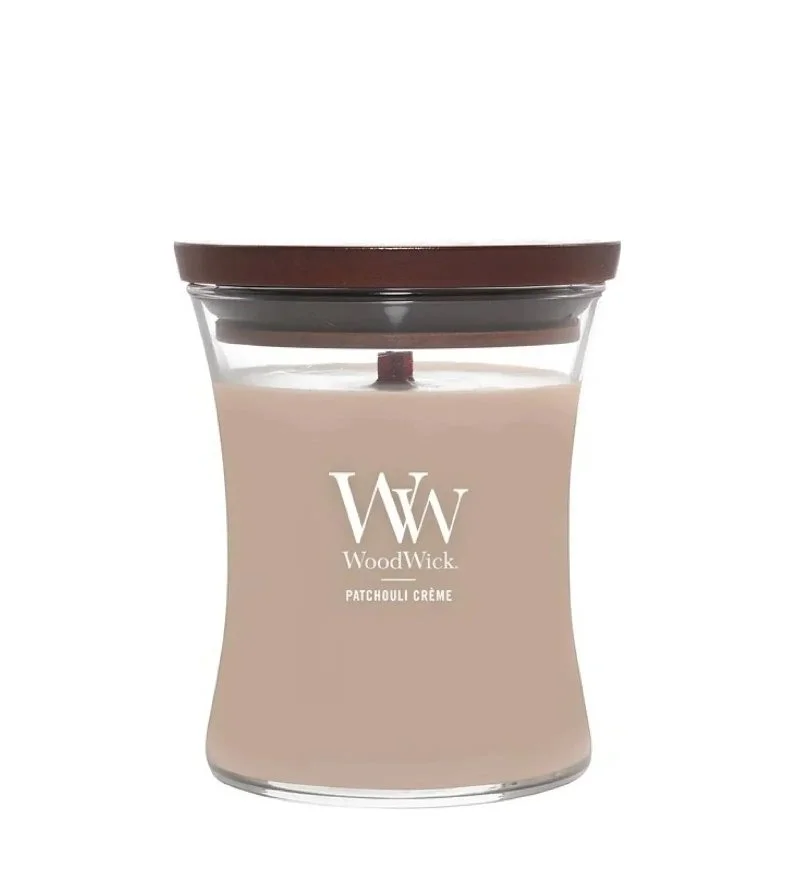 Patchouli Créme candela profumata con stoppino in legno 275 g