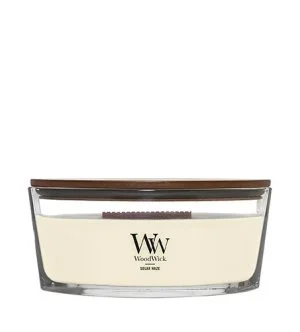 WoodWick Solar Haze candela profumata con stoppino in legno 453,6 g