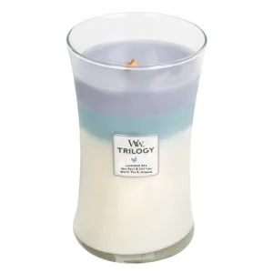 Candela profumata WoodWick Calming Retreat con stoppino in legno per donne