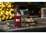 Candela profumata WoodWick Cinnamon Chai con stoppino in legno 609,5 g