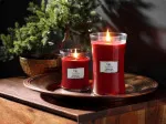 Candela profumata WoodWick Cinnamon Chai con stoppino in legno 609,5 g