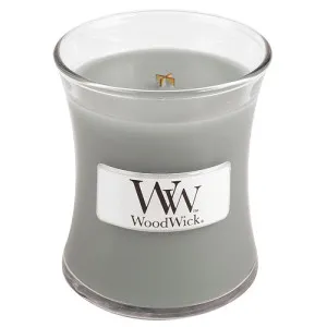 Candela profumata WoodWick Fireside con stoppino in legno 85 g