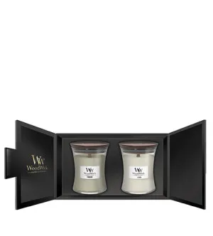 Set regalo WoodWick Fireside, Linen
