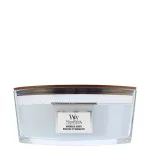 Candela profumata WoodWick Magnolia Birch con stoppino in legno 453,6 g