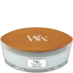 Candela profumata WoodWick Magnolia Birch con stoppino in legno 453,6 g