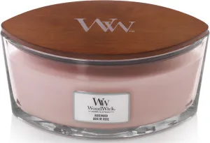 Candela profumata WoodWick Rosewood con stoppino in legno 453,6 g