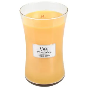 WoodWick Seaside Mimosa candela profumata con stoppino in legno 609,5 g