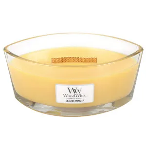 Candela profumata WoodWick Seaside Mimosa con stoppino in legno 453,6 g