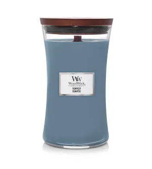 Candela profumata WoodWick Tempest con stoppino in legno 609,5 g
