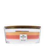 Candela profumata con stoppino in legno WoodWick Trilogy Blooming Orchard 453,6 g