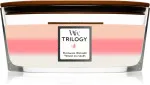 Candela profumata con stoppino in legno WoodWick Trilogy Blooming Orchard 453,6 g