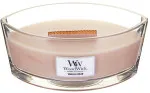 Candela profumata WoodWick Vanilla Bean con stoppino in legno 453,6 g