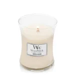 Candela profumata WoodWick Vanilla Bean con stoppino in legno 275 g