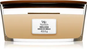 Candela profumata WoodWick Vanilla Bean con stoppino in legno 453,6 g