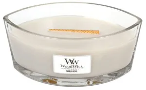 Candela profumata WoodWick Warm Wool con stoppino in legno 453,6 g