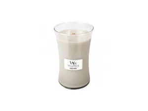 Candela profumata WoodWick Wood Smoke con stoppino in legno 609,5 g