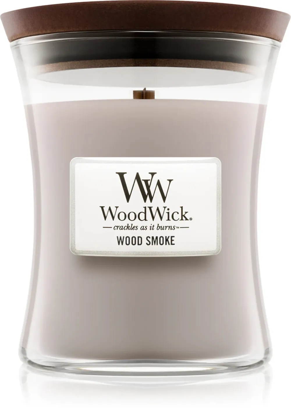 Candela profumata con stoppino in legno WoodWick Wood Smoke 275 g