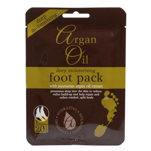 Argan Oil Foot Pack calzini idratanti per i piedi 1 paio