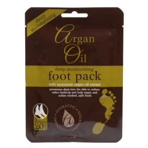 Xpel Argan Oil Foot Pack calzini idratanti per i piedi 1 paio