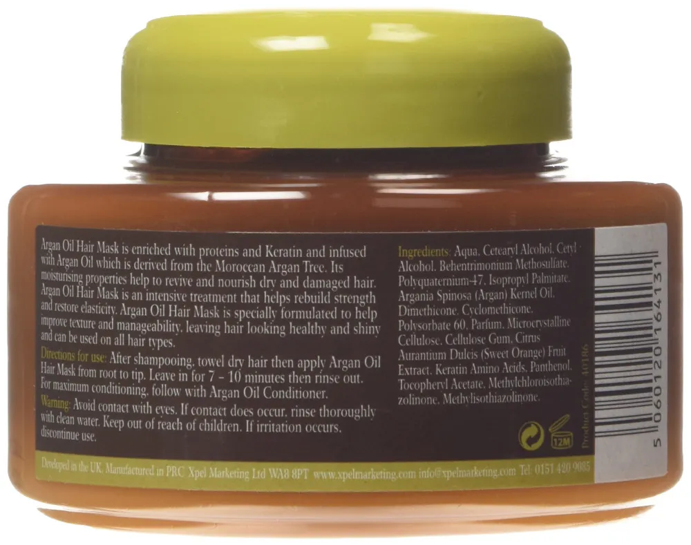 Argan Oil maschera per capelli nutriente con olio di argan 220 ml