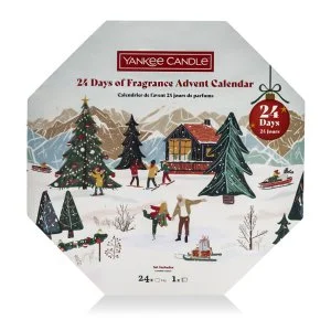 Yankee Candle Calendario dell'Avvento di Natale a forma di ghirlanda