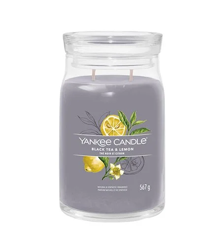 Black Tea & Lemon candela signature grande 567 g