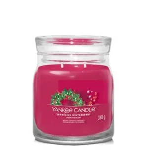 Yankee Candle Sparkling Winterberry candela profumata media 368 g