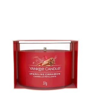 Yankee Candle Sparkling Cinnamon candela votiva in vetro 37 g