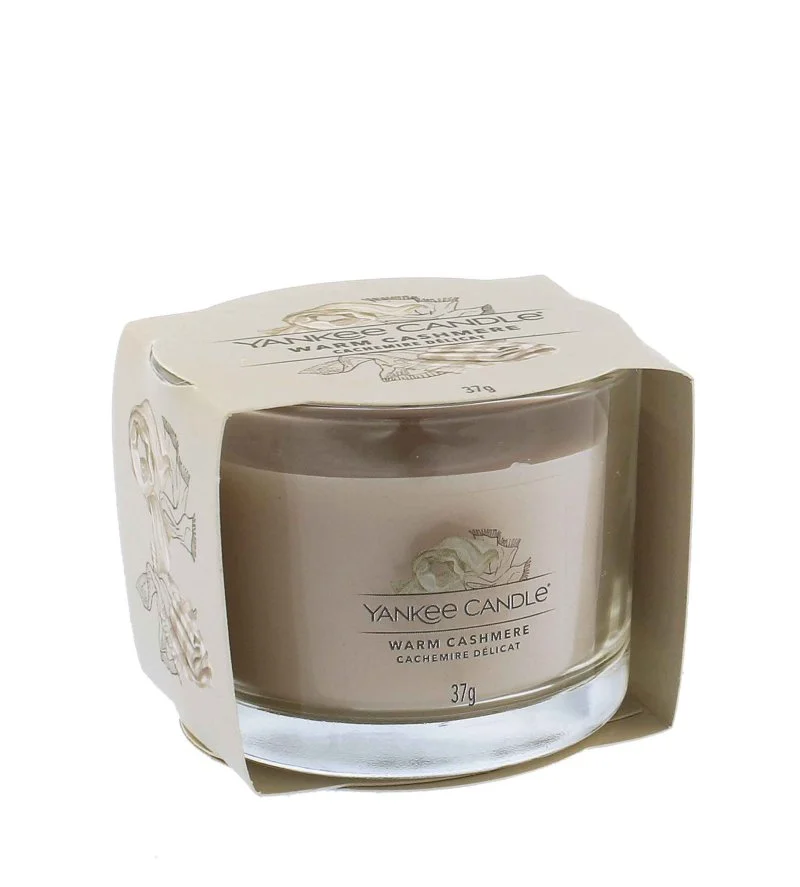 Warm Cashmere candela votiva in vetro 37 g