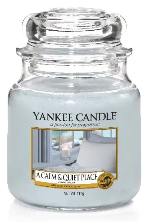 Yankee Candle A Calm & Quiet Place candela profumata 411 g