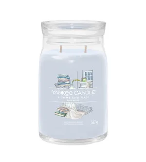 Yankee Candle A Calm & Quiet Place signature candela grande 567 g