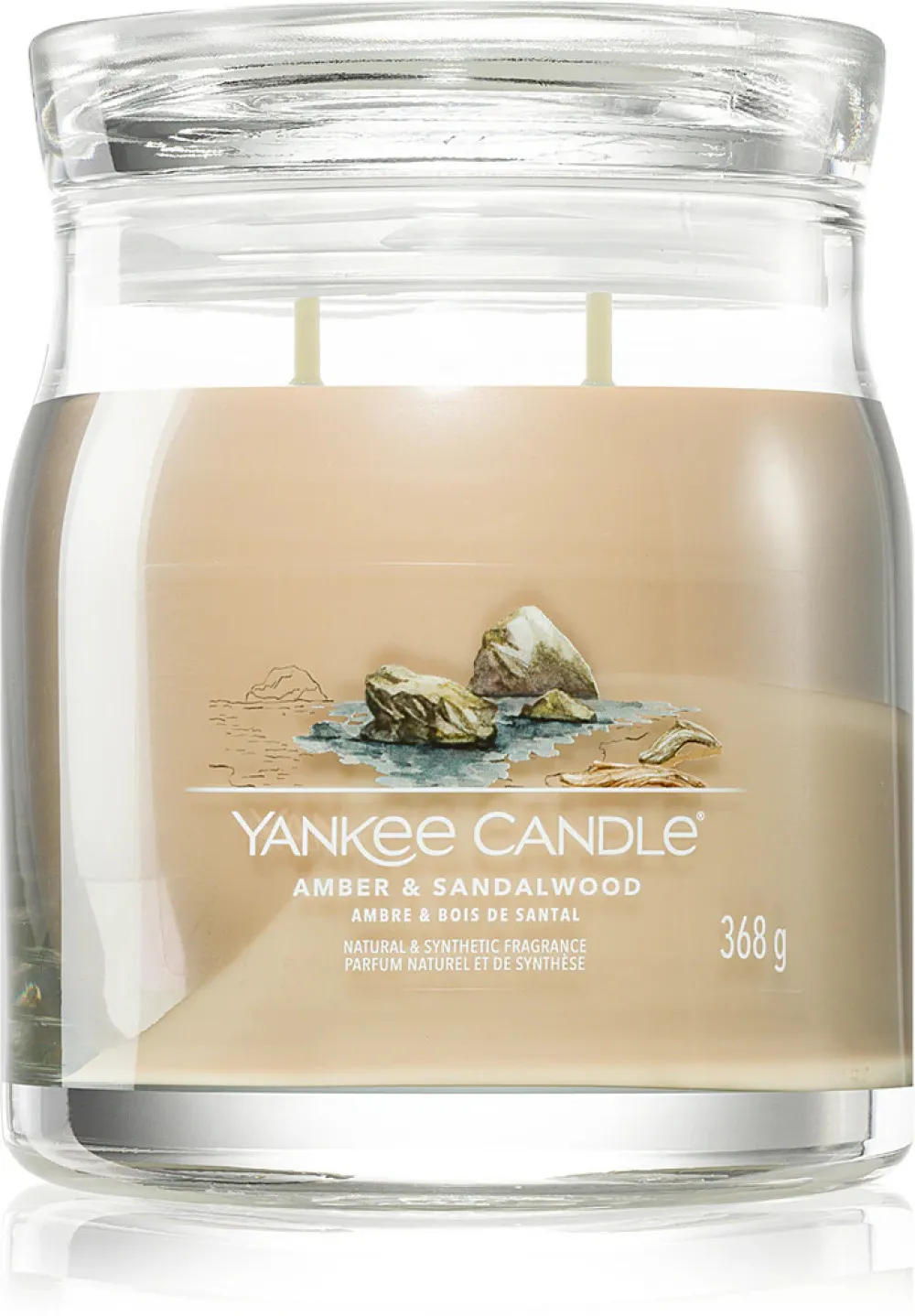 Amber & Sandalwood Signature candela grande 567 g