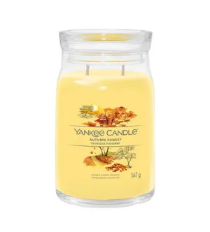 Yankee Candle Autumn Sunset signature candela grande 567 g