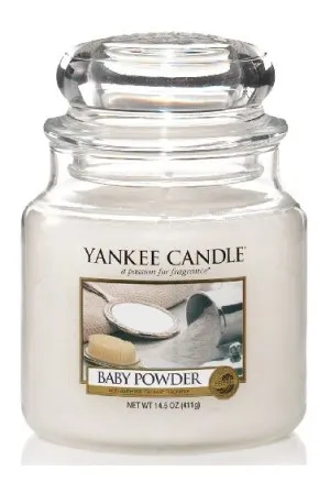 Candela profumata Yankee Candle Baby Powder 411 g