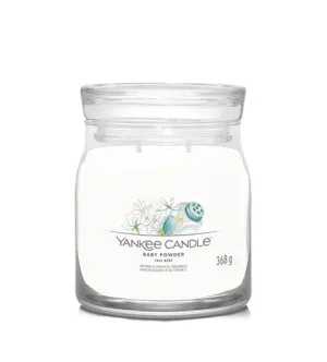 Yankee Candle Baby Powder candela signature media 368 g