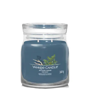 Yankee Candle Bayside Cedar candela signature media 368 g