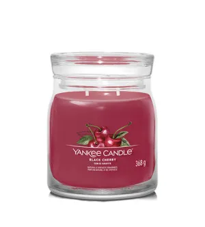 Yankee Candle Black Cherry candela signature media 368 g