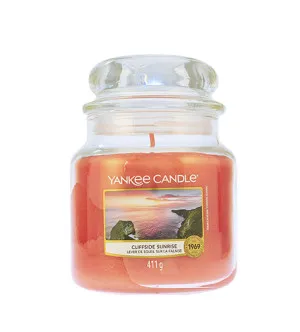 Yankee Candle Cliffside Sunrise candela profumata 411 g