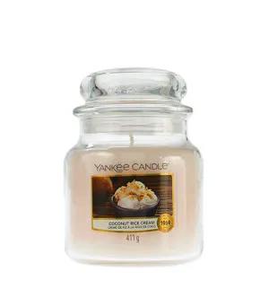 Yankee Candle Coconut Rice Cream candela profumata 411 g