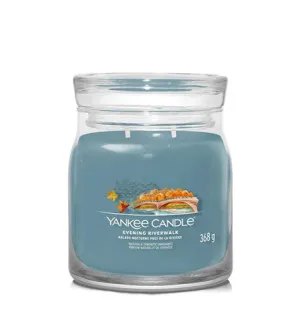 Yankee Candle Evening Riverwalk signature candela media 368 g