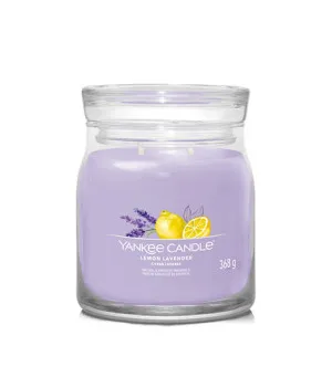 Yankee Candle Lemon Lavender candela firma media 368 g