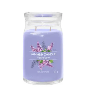 Yankee Candle Lilac Blossoms Signature candela grande 567 g