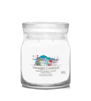 Yankee Candle Magical Bright Lights candela signature media 368 g